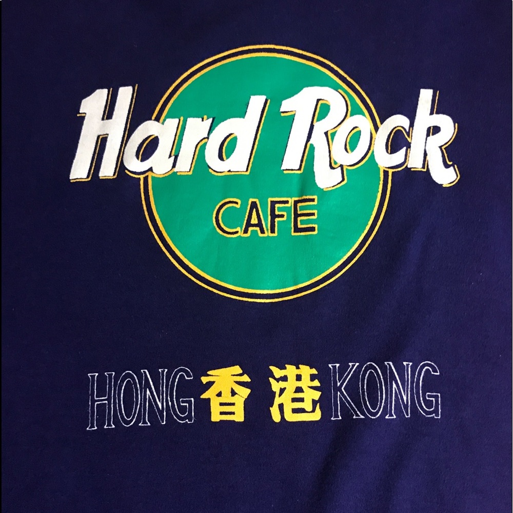 Hard Rock Cafe Hong Kong T-Shirt XXL 100% Cotton